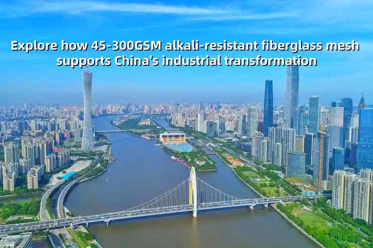 45-300GSM Alkali-Resistant Fiberglass Mesh in M...